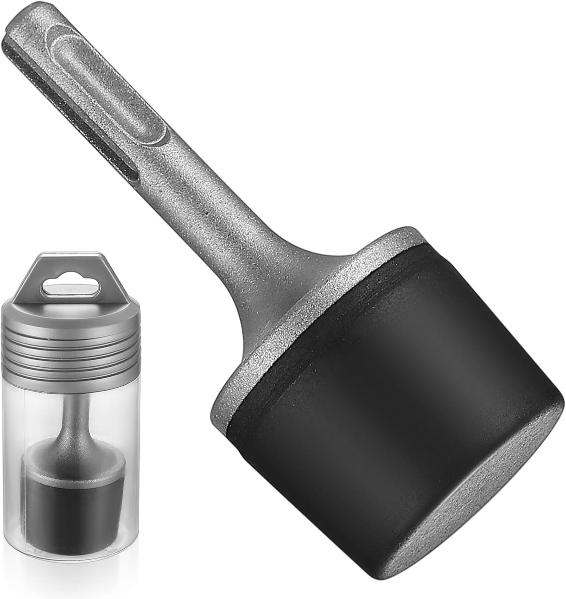 SnelShoppen - Powered Rubber Hammer - Rubber Hamer voor SDS Plus Handgreep, Elektrische Hamer voor Radiatoren, Tegel Leggen, Timmerwerk, Loodgietersge