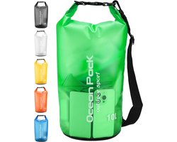 SnelShoppen - Waterproof Bag Dry Bag 2L 5L 10L 20L - 100% Waterdicht met Verstelbare Band & Roll-top Sluiting - Ideaal voor Zwemmen, Kamperen, Vissen