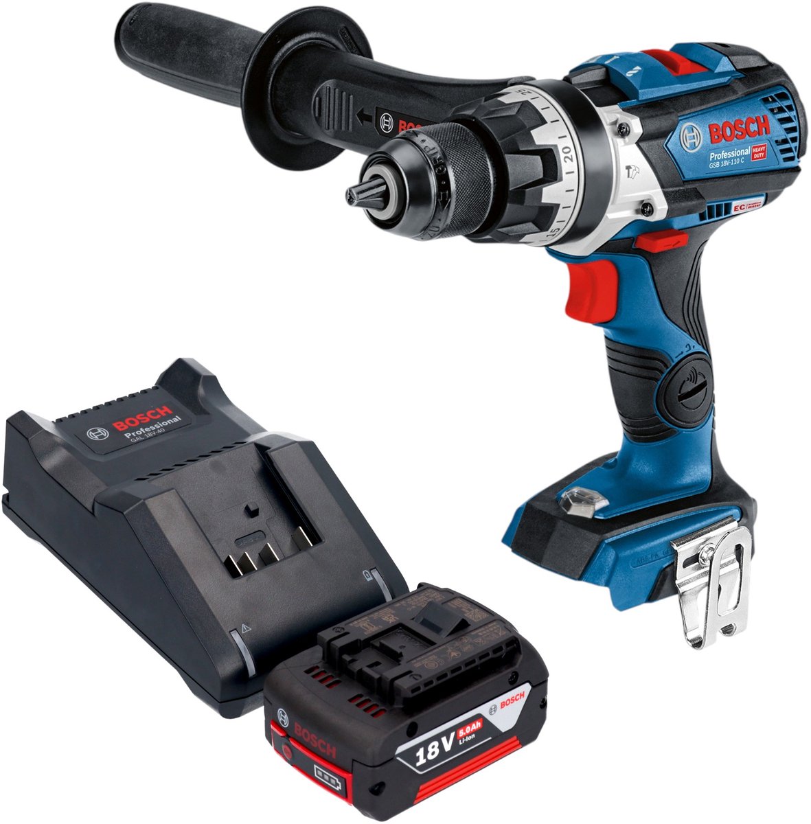 Bosch GSB 18V-110 C,'doos, solo ( 06019G0309 )
