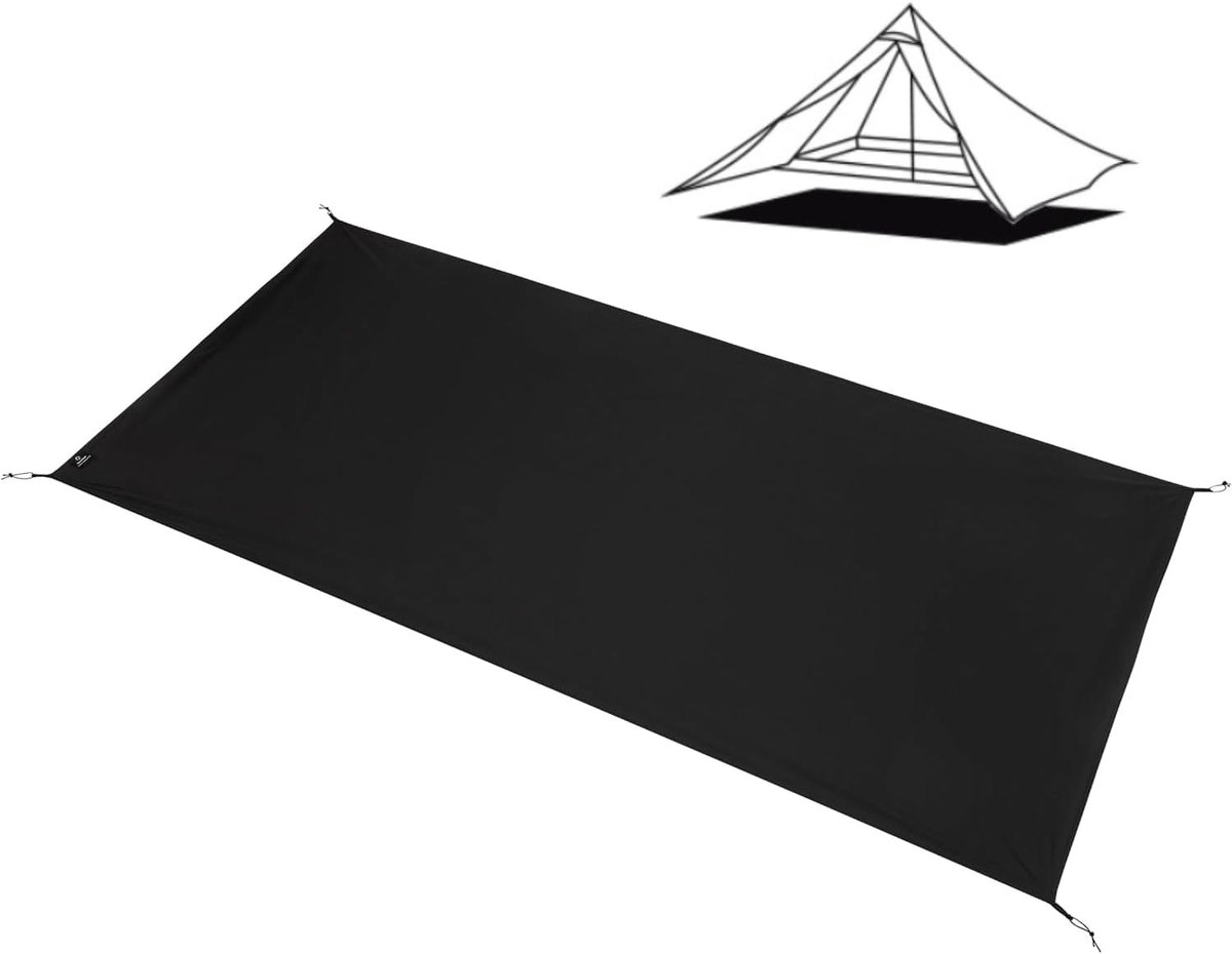 SnelShoppen - Tentonderlegger 5000 mm Waterdicht, Multifunctionele Tentvloer, Ultralicht Nylon Grondzeil voor Kamperen, Trekking, Bergbeklimmen, Pickn