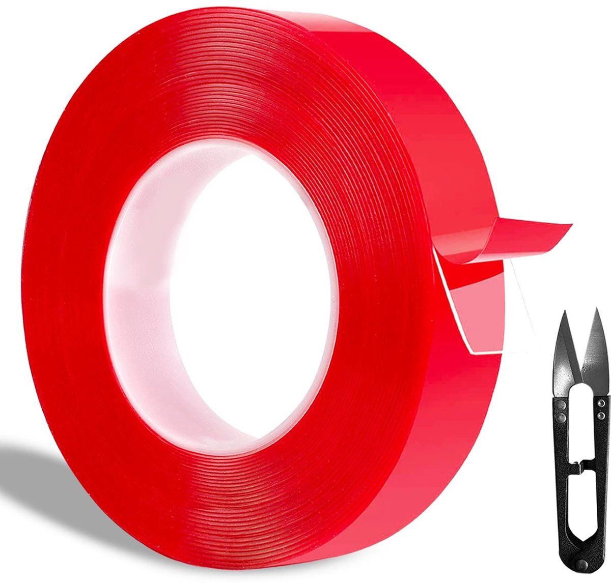 SnelShoppen - Extra sterke dubbelzijdige tape 9mm x 11m - Nano tape voor duurzame bevestiging - Transparante plakband voor projecten, knutselen, en me