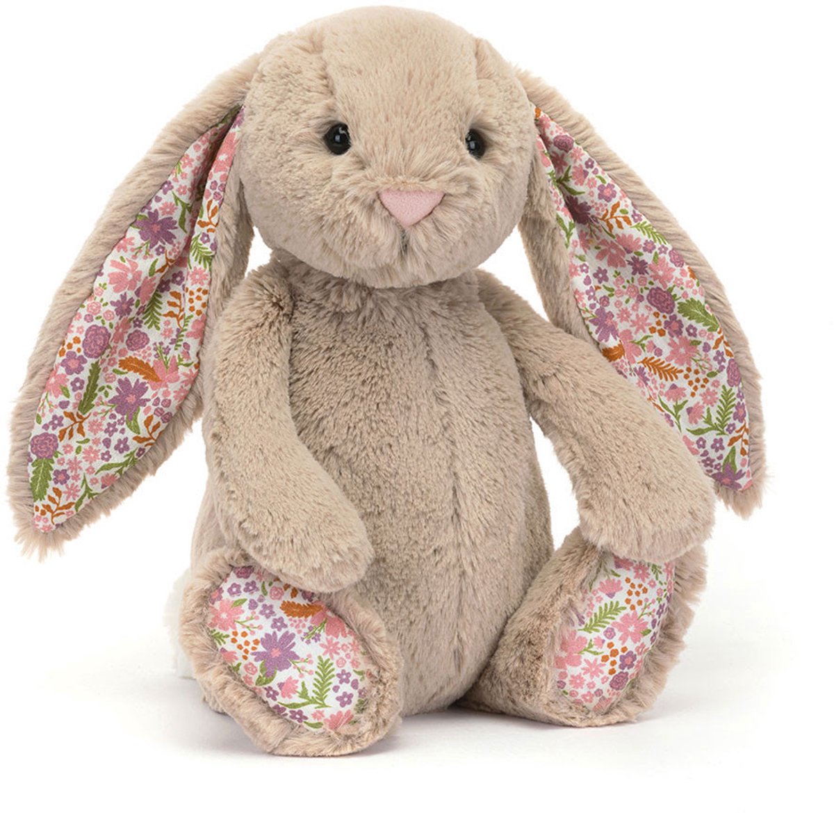 Jellycat Knuffels - Blossom Beige Bunny Petal - Konijn - Beige - Knuffel - 31 cm - Voor alle leeftijden