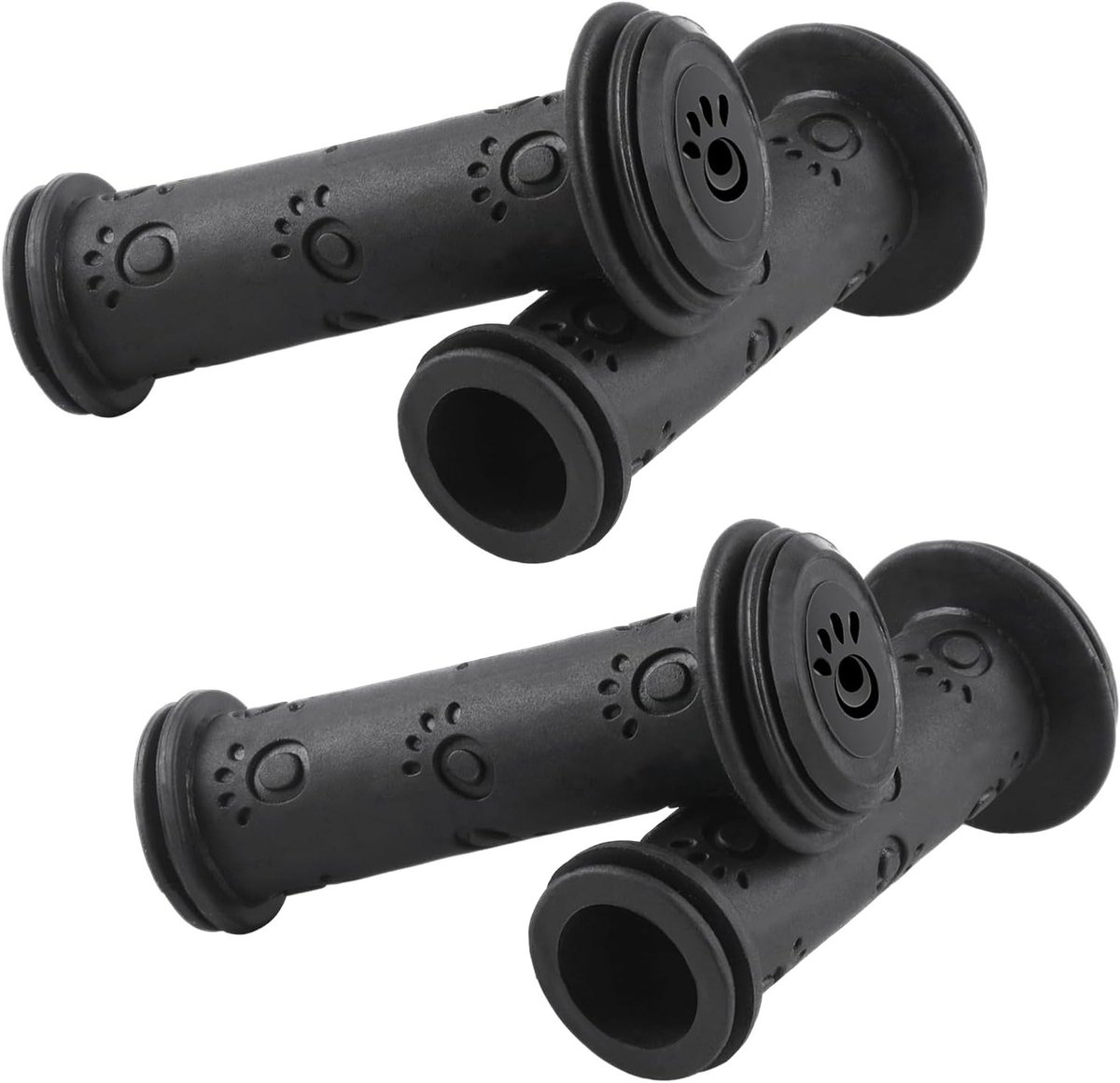 Fietshandgrepen voor Kinderen - Antislip Rubberen Handvatten voor Fietsen en Steps - 22 mm - 4 Stuks