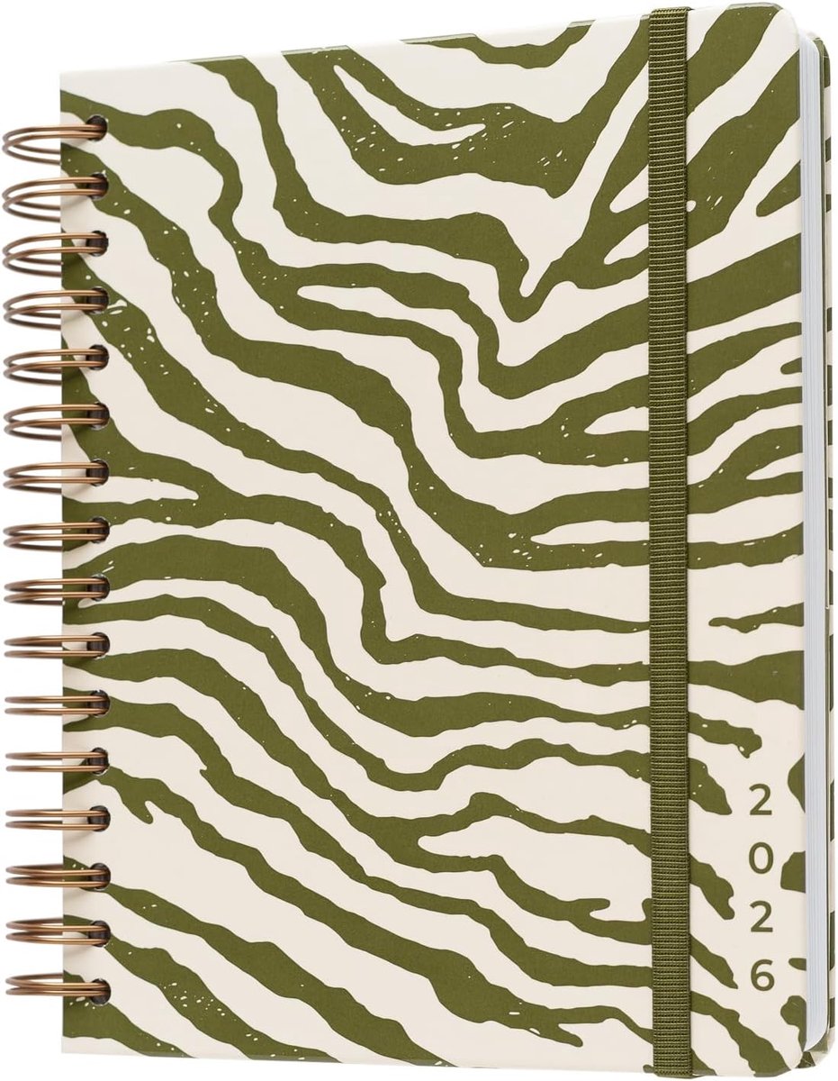 SnelShoppen - Academic Diary 2026 Week To View - Savannah | School Planner 2026 Met Stickers, Studenten Agenda Voor Universiteit, Back To School Stati