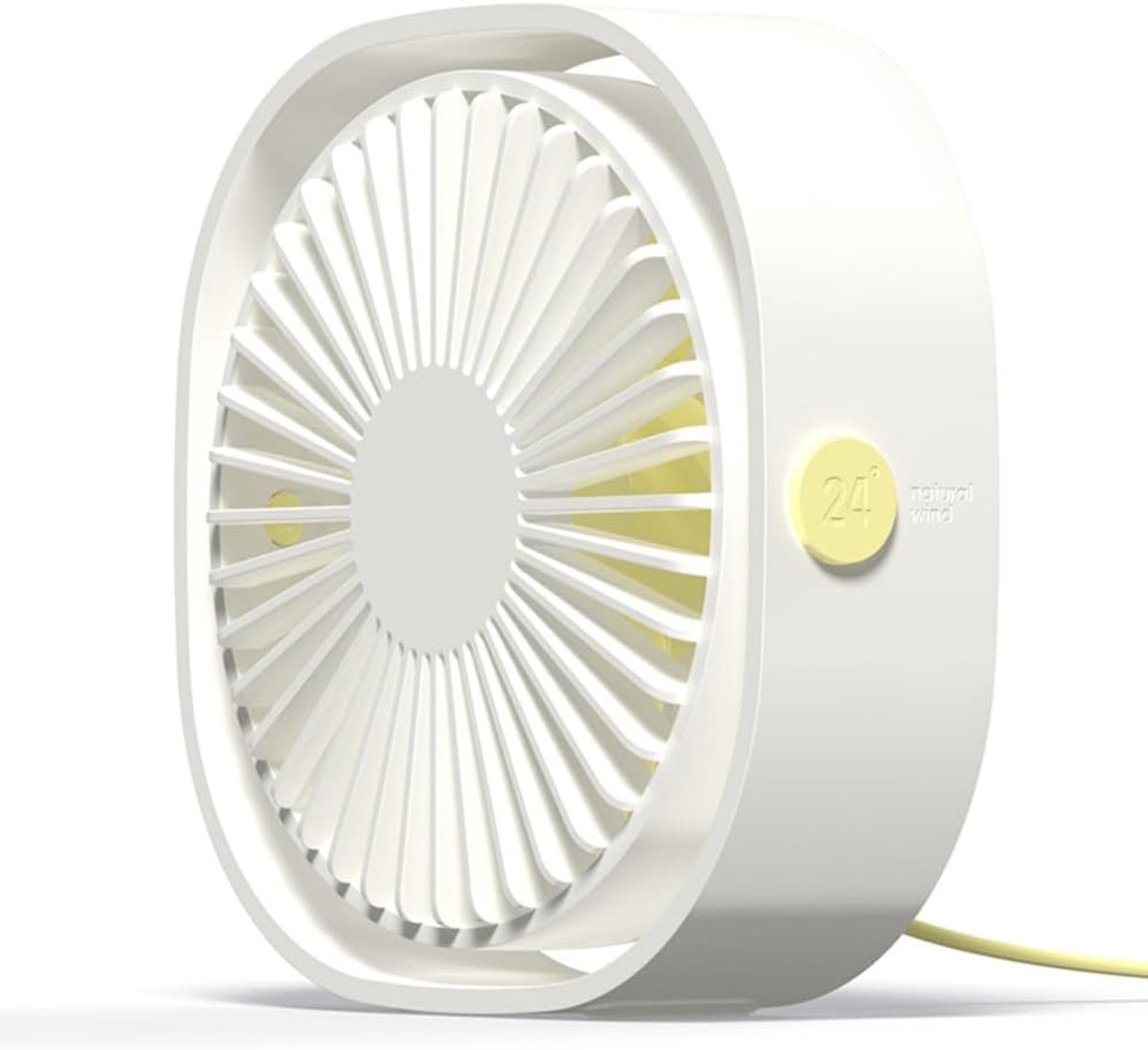 SnelShoppen - Mini USB Fan voor Kleine Honden en Katten, 3 Snelheden, In hoogte verstelbare Desk Fan met Brushless Motor voor Thuis en Buiten