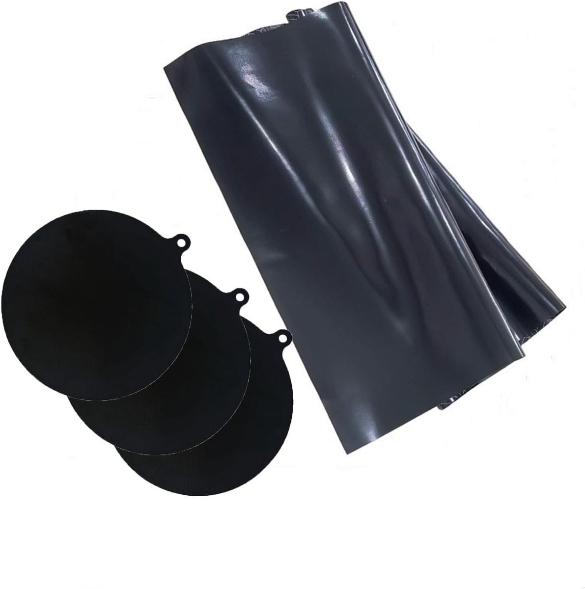Set van 4 Hittebestendige Silicone Beschermmatten voor Inductiekookplaten, Antislip en Kra
