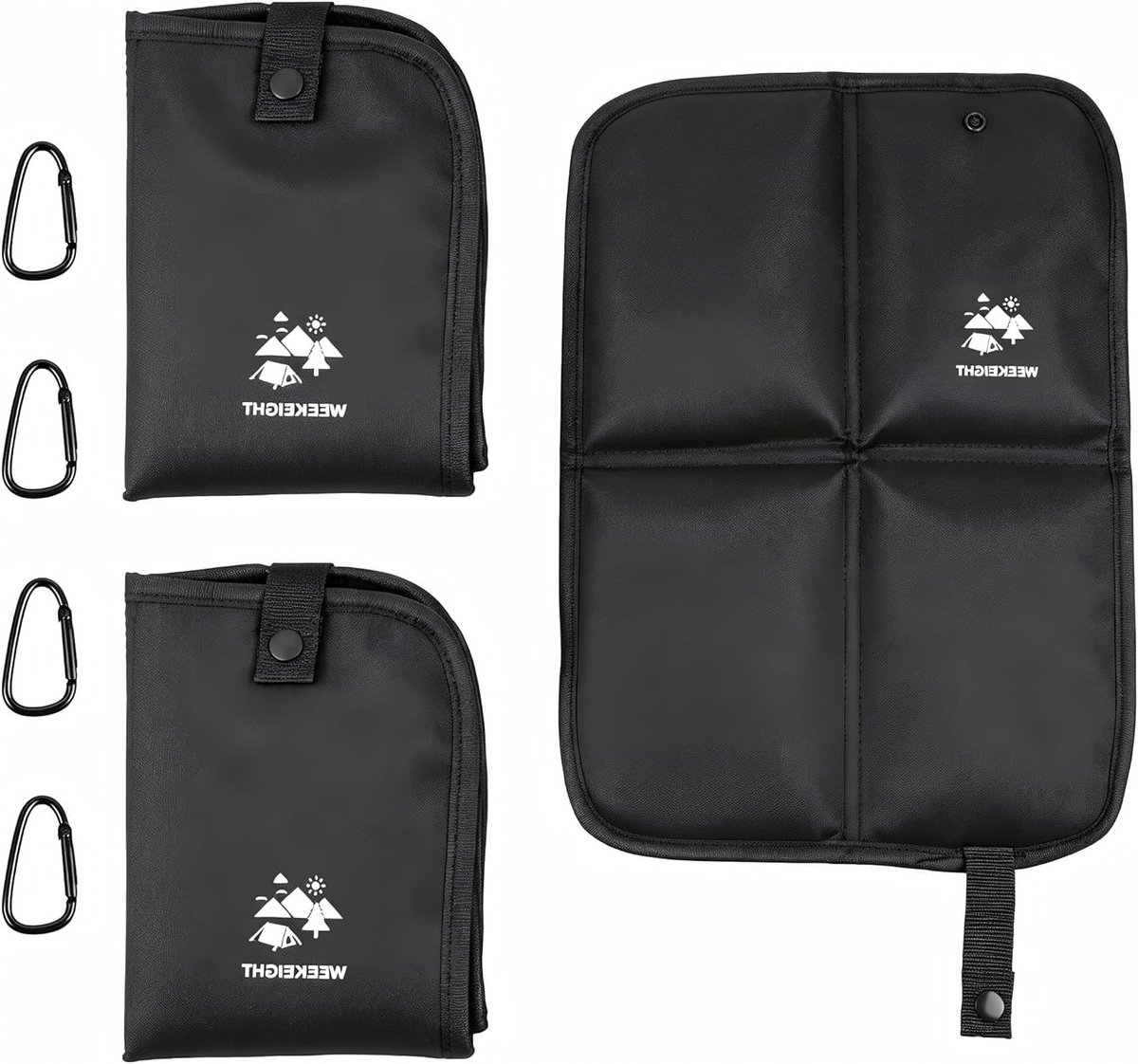 Draagbaar en Vouwbaar Zitkussen 10mm Dikte, Waterdicht Oxford Stof voor Kamperen, Wandelen en Sportevenementen (Set van 2)