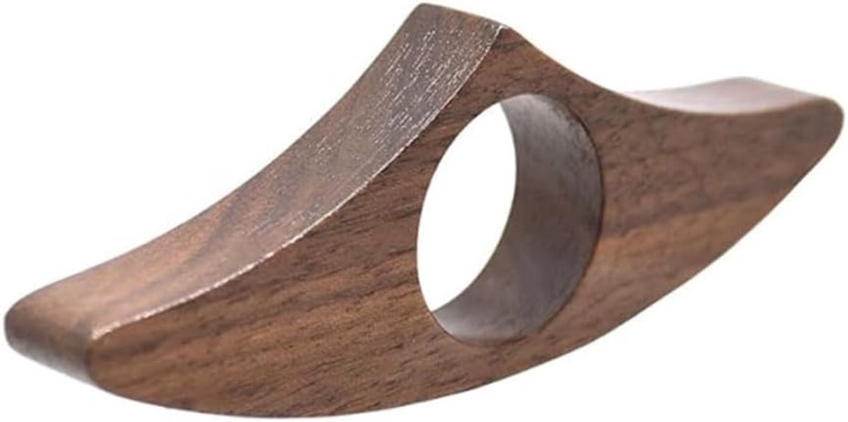 SnelShoppen - Handgemaakte Walnoot Pagina Houder, 22mm Boek Bookmark, Duurzame Beukenhouten Leeshulp, Perfect voor Boekenliefhebbers, Leerkrachten en