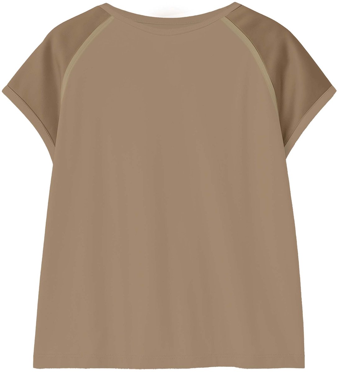 Deha Top Met Satijnen Mouwen - Fashion Wear - Vrouwen