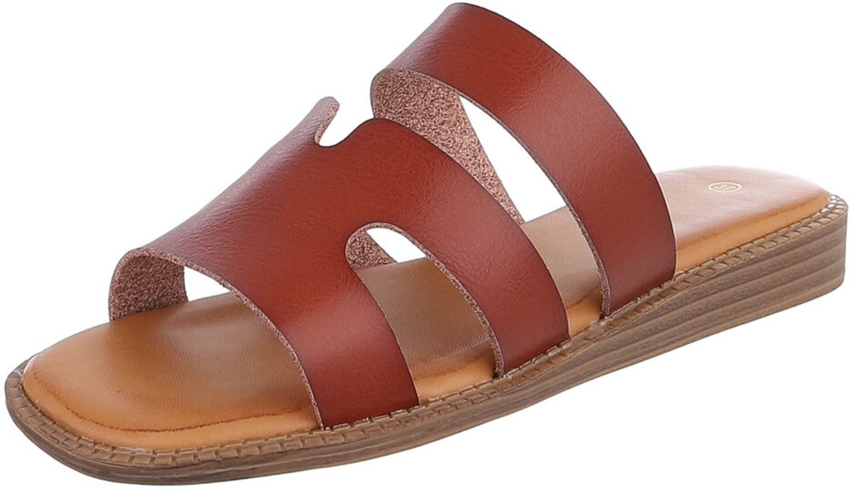 Slipper - Brede bandjes - Dames Mt:40