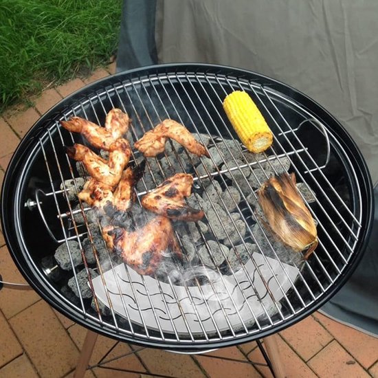 SnelShoppen - Onlyfire FPA-5204 Rookdoos in Vormen van een Ventilator voor Weber Kettle 47-57cm, Kamado Joe Classic, Geschikt voor Grote Big Green Egg van snelshoppen — afbeelding 4