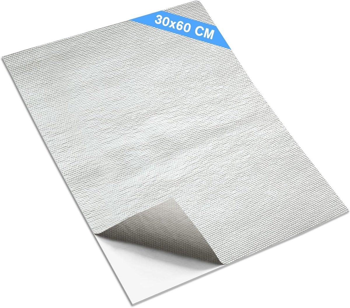 SnelShoppen - Extra Dikke Aluminiumfolie, Sterke Isolatiefilm voor Verwarming, Hoogwaardige Silicaatstof, 30 x 60 cm, Perfect voor Hoge Temperatuur, I