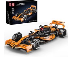 Mould King 13208 MCL Formule 1 1:8 bouwset | City fast champions adventure | Creator and classic motor bouwpakket | Technic speelgoed ideas voor volwassenen | Icons furious speed f1 auto geschikt voor Lego | Technische bouwdoos met 1480 bouwstenen