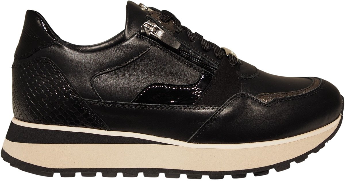 Footnotes Elke 32.009.1010 Zwart sneaker