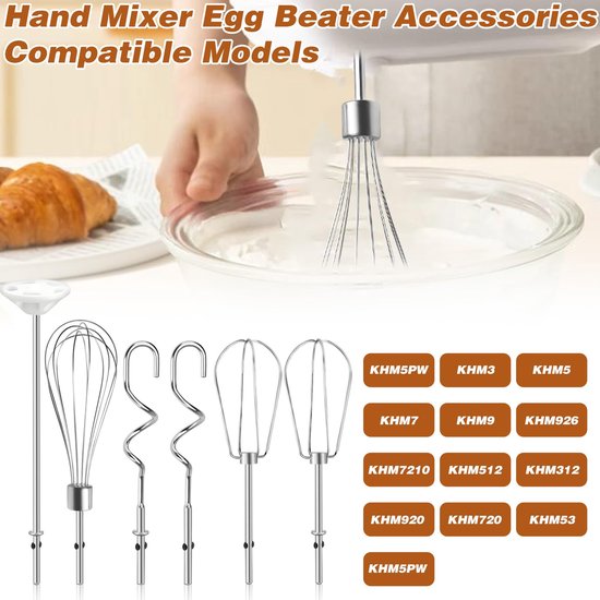 SnelShoppen - Accessoire voor Staafmixer - Roestvrij Staal Keuken Gereedschap - Mixers en Gebruik Voorwerpen voor Koken - Ideaal voor Keuken, Feest en van Snelshoppen — afbeelding 3