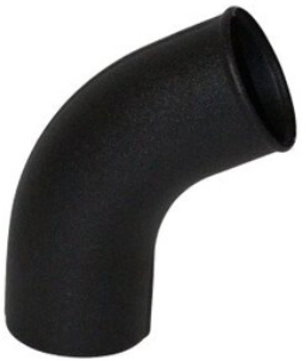 Bilka regenpijp uitloop - Ø 90 mm - RAL 9005 mat