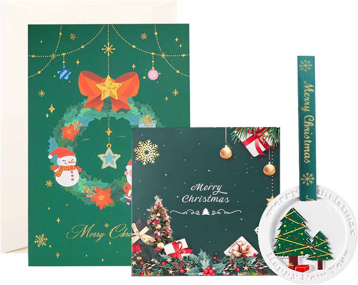 Geurhanger auto - kerstboom design - langdurige geur - perfect kerstcadeau - SnelShoppen