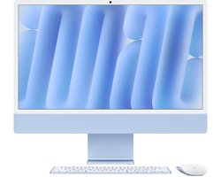 iMac 24" 2024 M4 4,4 Ghz 16 GB 256 GB SSD Blauw