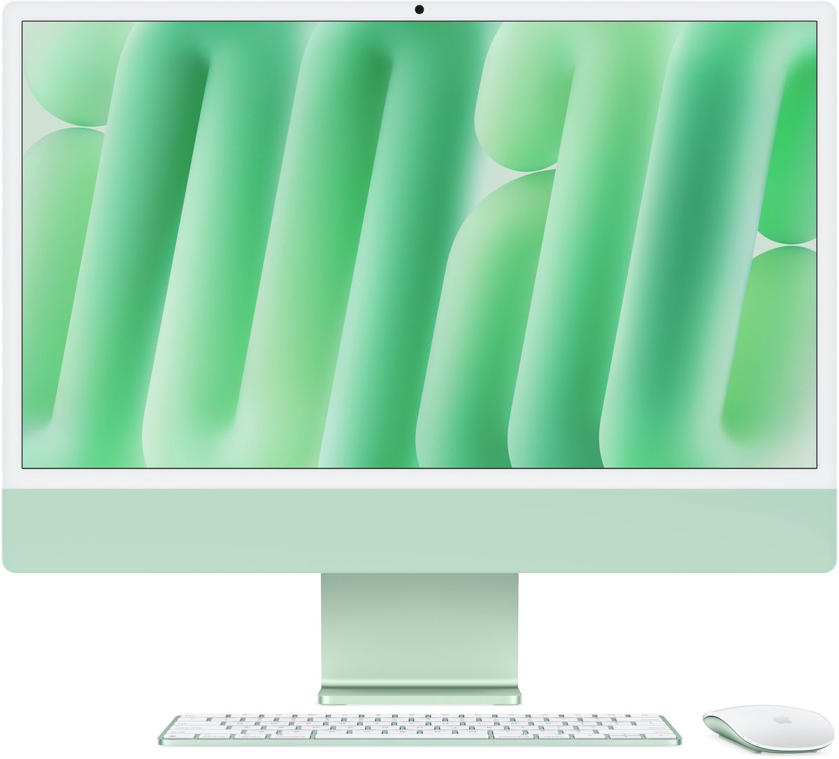 iMac 24"" 2024 M4 4,4 Ghz 16 GB 256 GB SSD Groen