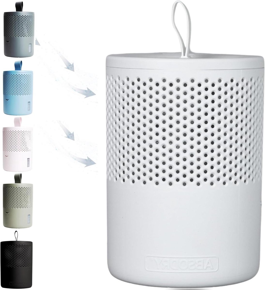 Luchtontvochtiger Zonder Stroom - Vochtvreter - Voorkomt Vocht - Gemaakt Van Gerecycled Plastic - Tot 25 m² - Wit