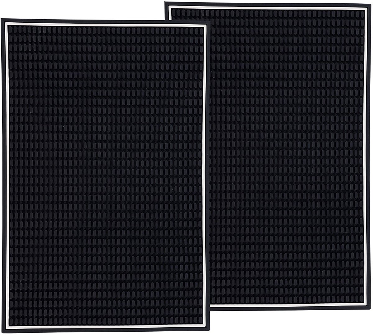 SnelShoppen - Highball & Chaser Premium Bar Mat 18"x12" - Duurzame Stijlvolle Service Bar Mat voor Morsen, Glas Droogmat, Keuken, Restaurant, Feest