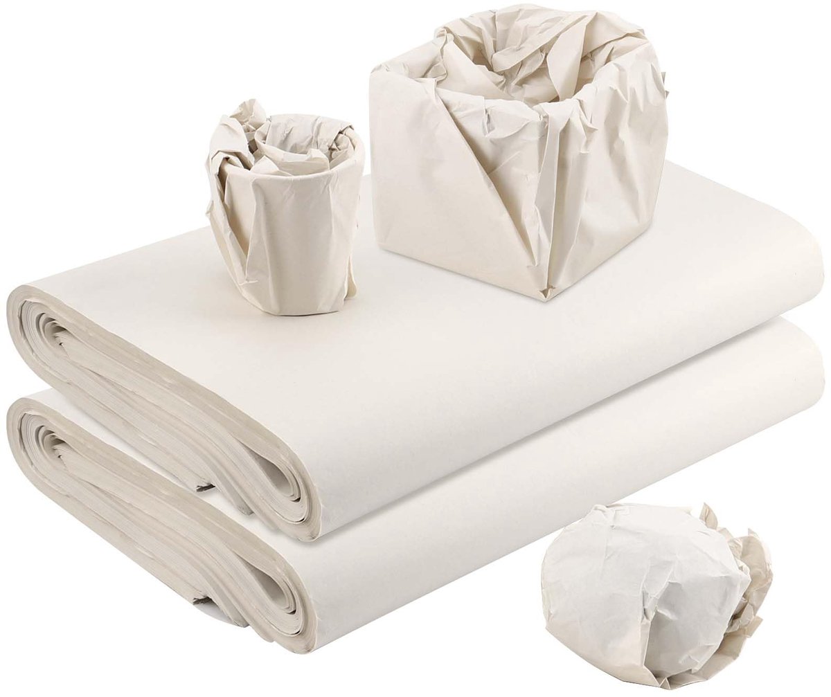 SnelShoppen - NGOSUET 300 Vellen Verhuizing Inpakpapier 43x68 cm Zijdepapier, Verpakkingspapier voor Servies, Pakket Vulmateriaal, Verhuispapier, Verp