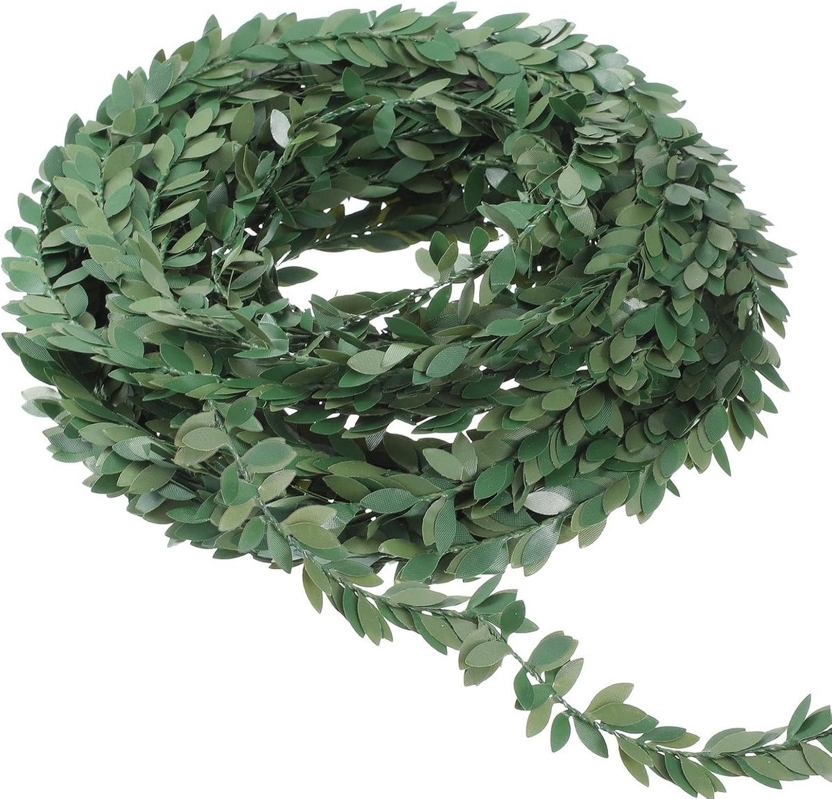 Kunstmatige Groene Klimop Lianen, Mini Bladeren Krans voor Bruiloft en Feestdecoratie, DIY