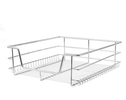 Set van 3 telescopische keukenmanden - rvs - 60 cm - soft-close