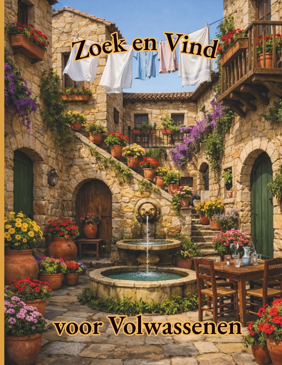SnelShoppen - Zoek en Vind Puzzels voor Volwassenen - 20 Grootformaat Puzzels met 32 Verborgen Objecten - Ontspannende Hersentraining voor Senioren