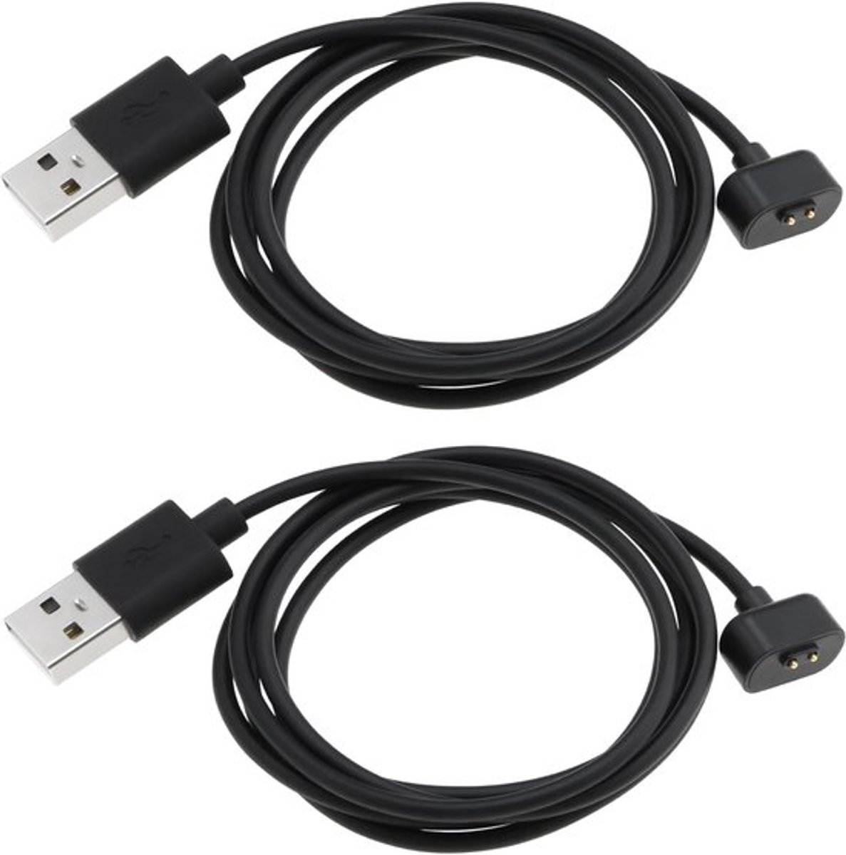 2 Stuks USB Oplaadkabels voor Fitness Tracker