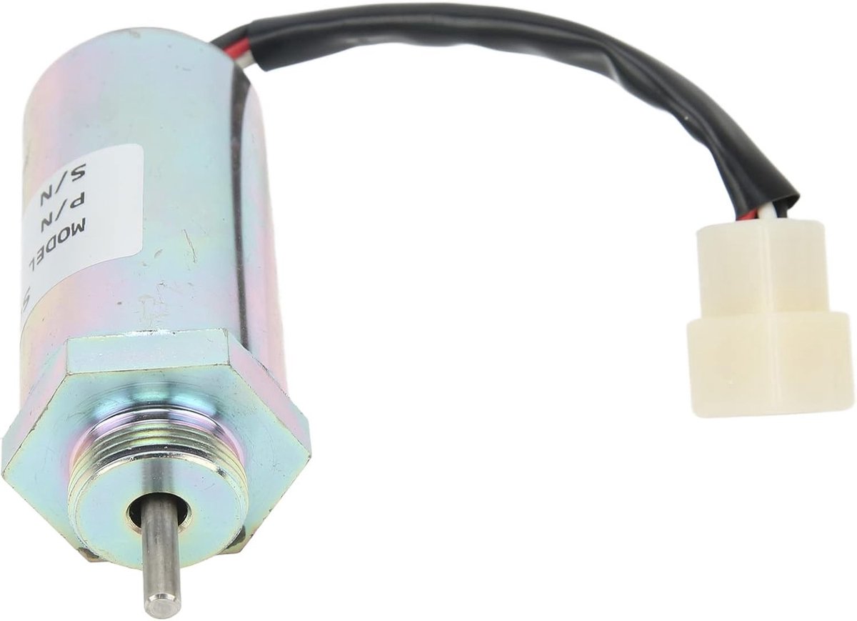 Automatische klep 12VDC voor ISUZU motoren - Vervangingsonderdeel voor 3LD1, 3LD2, 4LE1 en meer - Betrouwbare en efficiënte werking