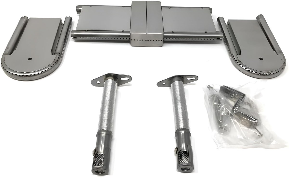 SnelShoppen - Verstelbare Universele BBQ Grill Vervangende Buis Brander 38-56 cm - Lange Grill Branders voor Tuin, Camping, Feest - Duurzaam en Effici