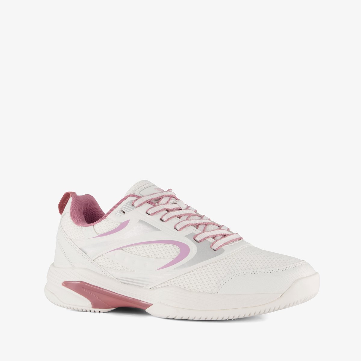 Osaga dames padel- en tennisschoenen wit roze - Maat 38 - Uitneembare zool