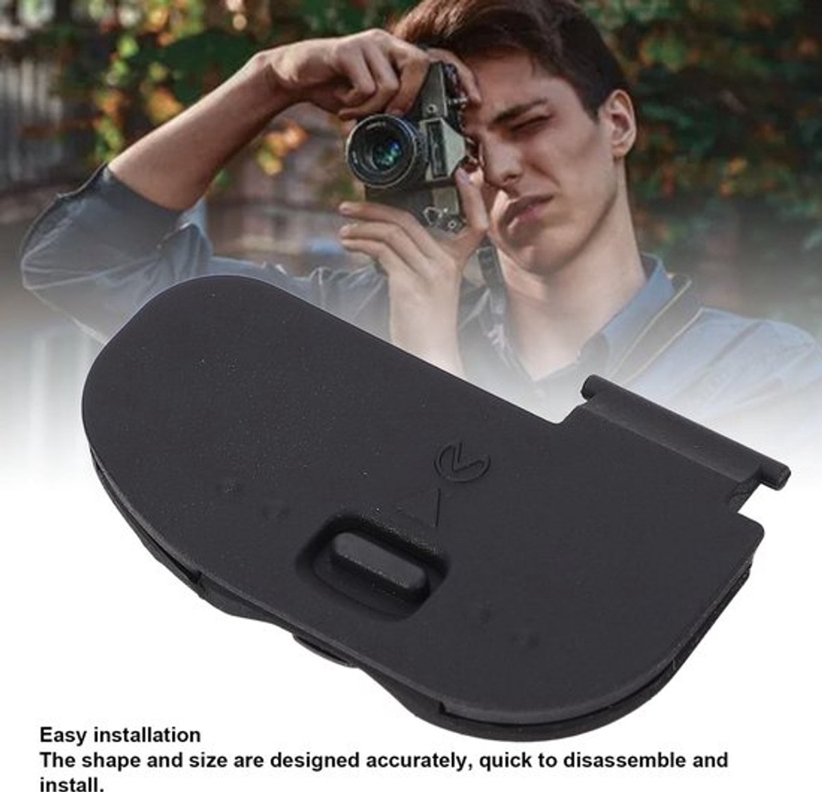 D780 Camera Batterijklepje - Batterijdeksel Vervanging - Eenvoudig te Gebruiken - Compact Formaat - Duurzaam Ontwerp - Betrouwbare Presta...