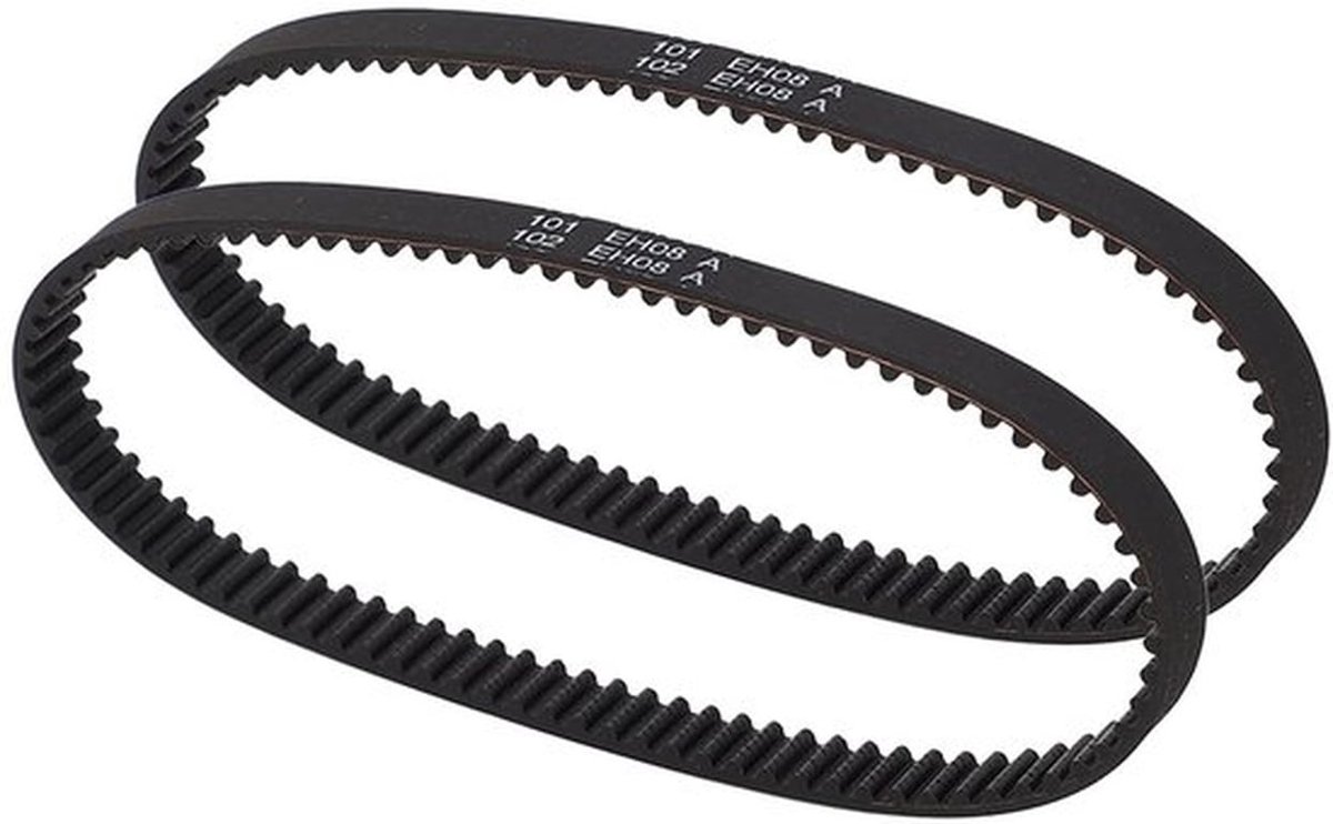 Vervangende Banden 2 Stuks - Compatibel met ProHeat 2X Revolution Pet Pro - Vervangingsonderdeelnummer 1611129 - Premium Rubber Materiaal - Lange Levensduur - Stabiele Stofzuigerprestaties - Stofzuigerriem