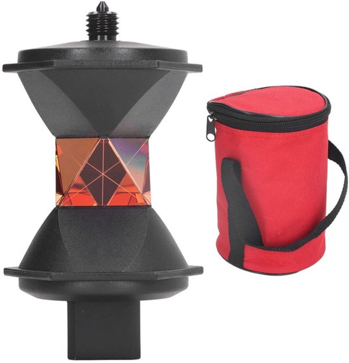 Prisma 360° Reflector - Total Station Reflecterend Prisma - Offset +23,1 mm - K9 Glas - Lichtgewicht en Compact