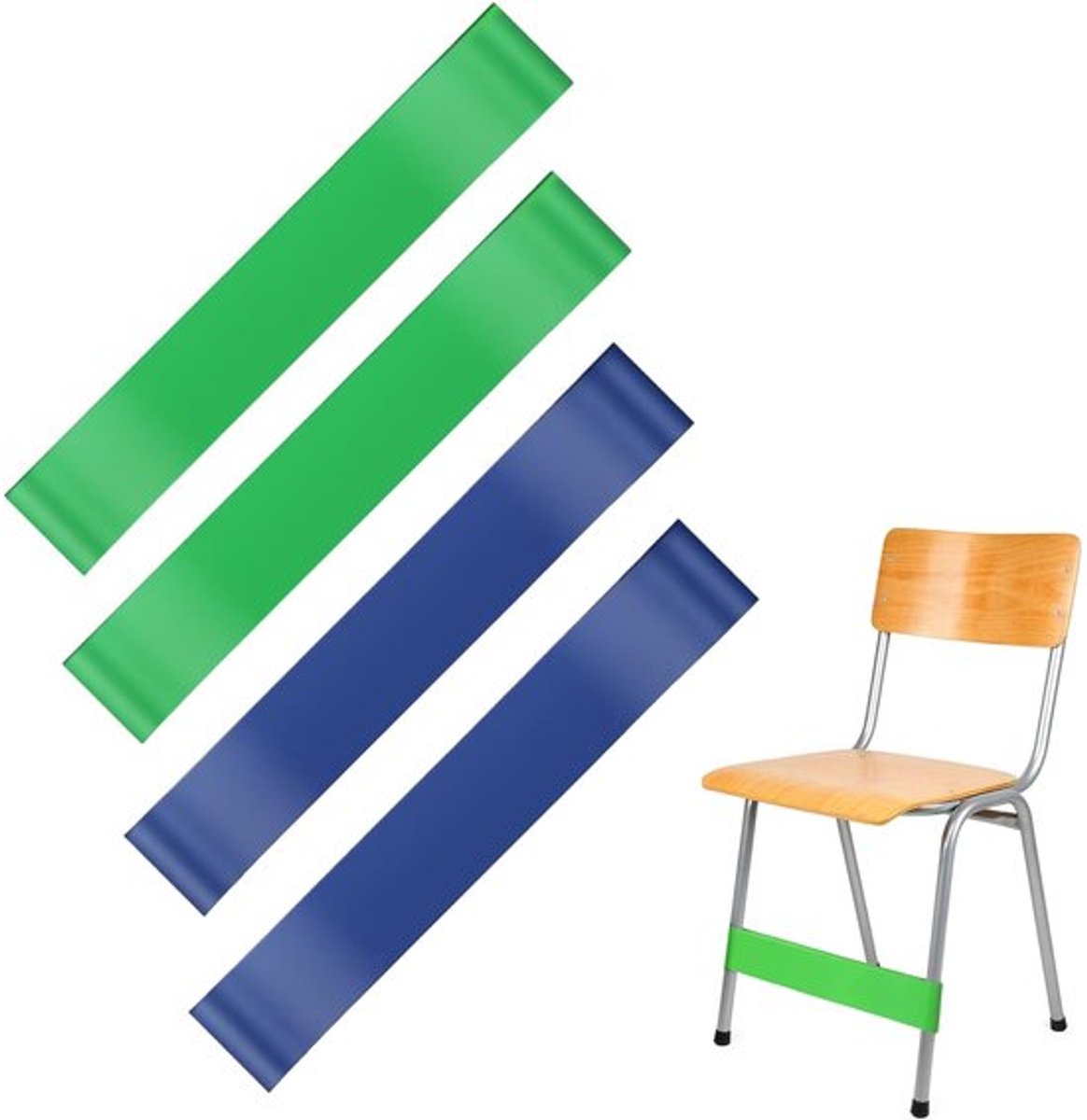 Stoelbanden Elastisch - Stoelbanden voor Kinderen - Flexibele Gordels - Voetband voor Stoelen - TPE-Stoelzappelband - 1 Stuk - Zitbanden