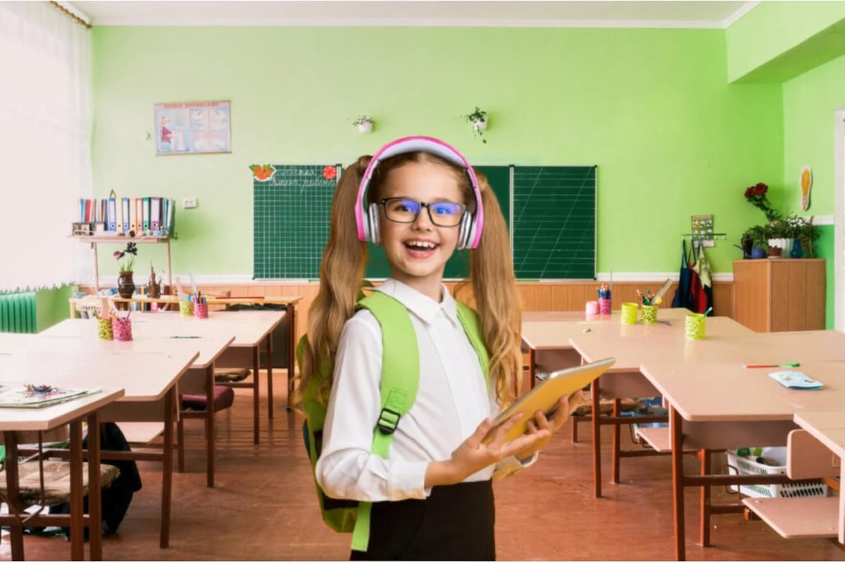 SnelShoppen - Junior Headphones Kinderen 3 Jaar - Veilige Bedrade Oortelefoons met Volume Limiter - Fantastisch Geluid voor Jongens en Meisjes - Roze