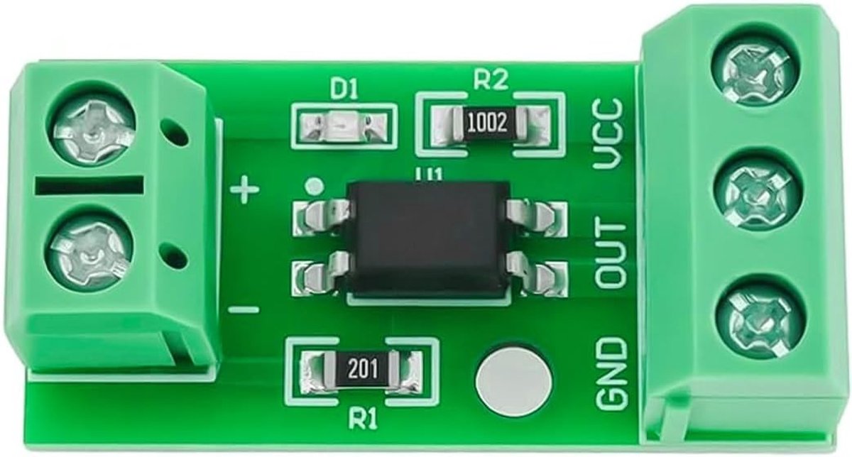 1-kanaals optocoupler isolatiemodule (3-5V) voor signaalisolatie van foto-elektrische isolatoren, betrouwbare verbinding en hoge prestaties