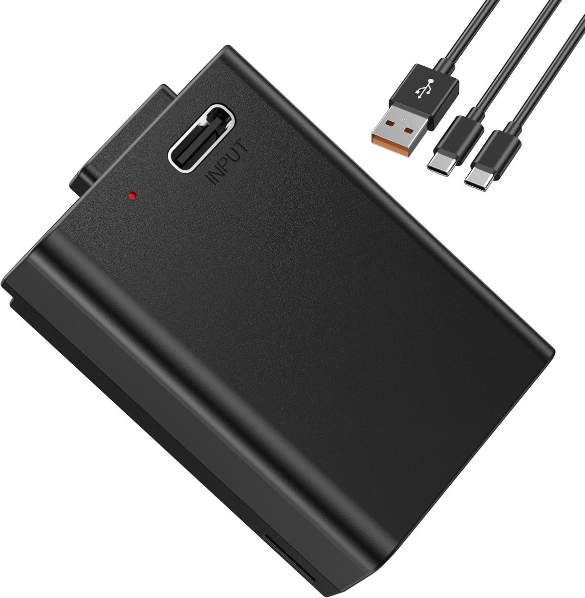 Camera Accu 1600mAh met Type C Oplaadpoort voor Nikon Z30, Z50 en Zfc - Vervangende Batterij voor Fotografie en Videografie