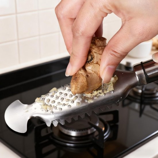 Professionele 3-in-1 Vis Schubben Verwijderaar met Schraper en Mes voor Zalm, Forel en Grote Vissen in de Keuken — afbeelding 3