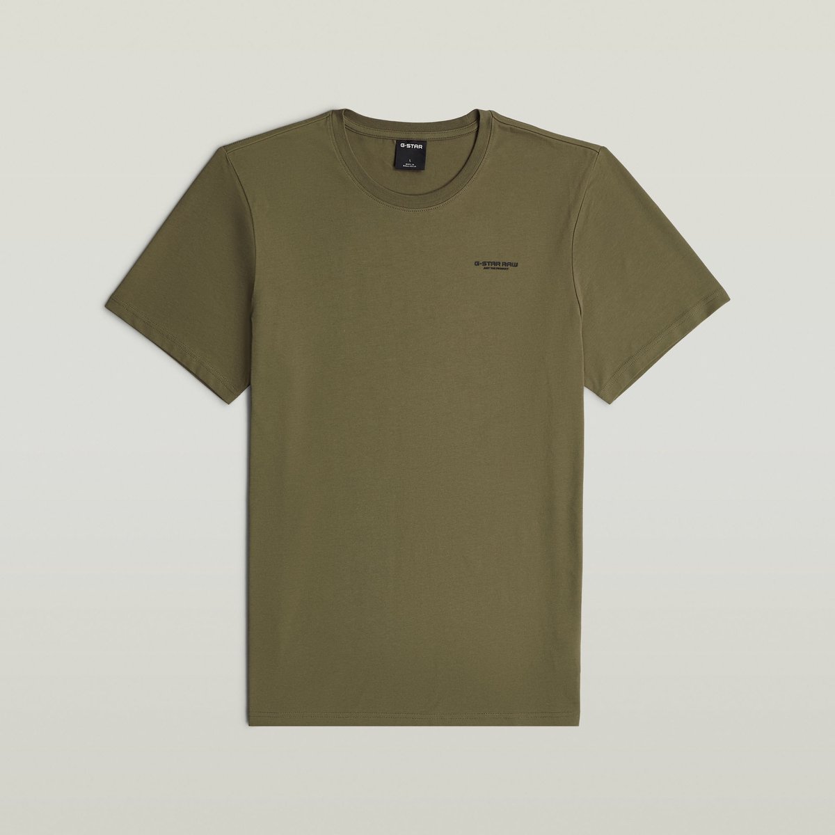 G-Star Slim base r t ss Heren T-shirts Khaki