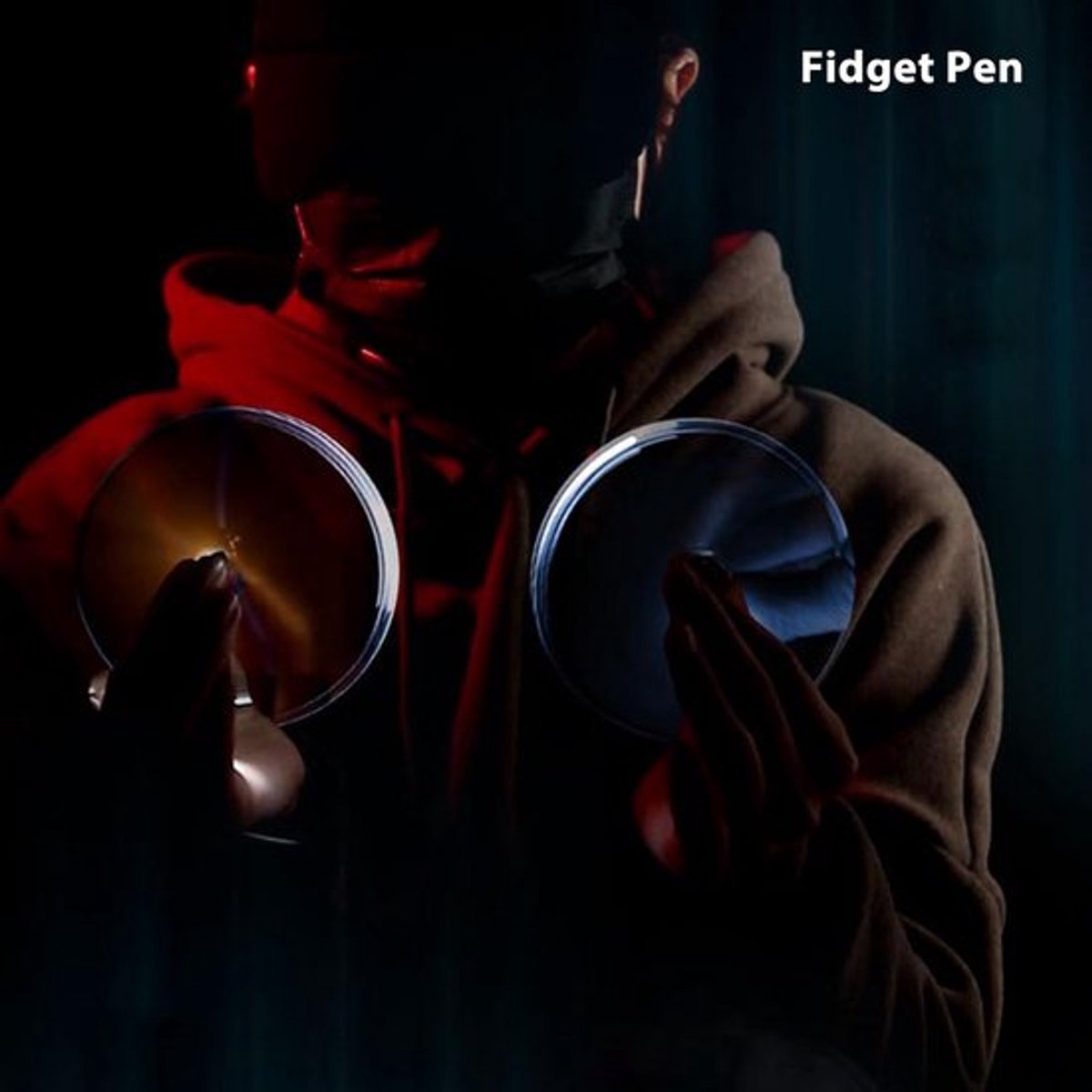 Fidget-pen Lichtgewicht - Stressverlichter - Soepel Schrijven - Roterende Pen - Psychologisch Decompressie-effect - Stevig - Stressbalpen