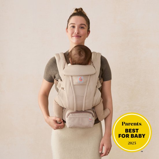 Ergobaby Omni Deluxe Mesh Draagzak - Natural Beige van Ergobaby — afbeelding 2