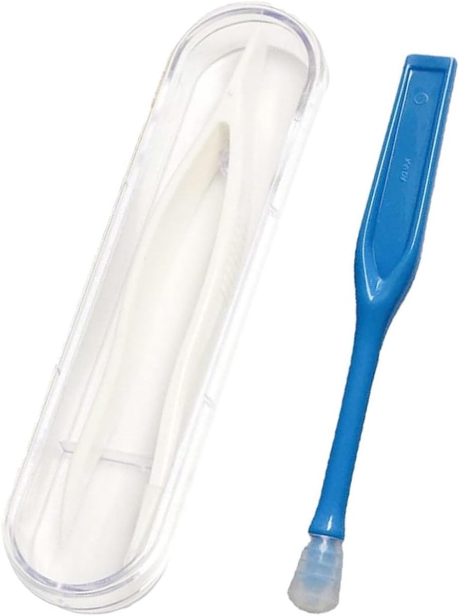 Pincet voor contactlenzen set van 2 - inclusief verwijderaar - handig voor reizen en outdoor-activiteiten - ShopVlot