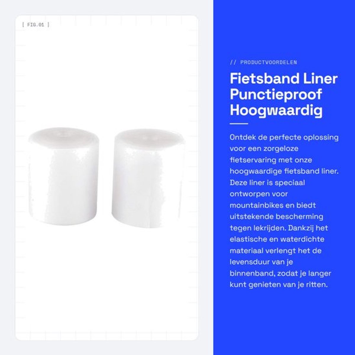 Bandenvoeringen - Anti-lek Pad - Waterdicht - Elastisch - Geschikt voor 26/27,5/29 inch - Verlengt levensduur binnenband