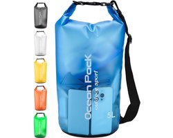 SnelShoppen - Waterproof Bag Sup Dry Bag 2L 5L 10L 20L - 100% Waterdicht PVC - Roll-top Sluiting & Verstelbare Band - Ideaal voor Camping, Vissen, Zwe