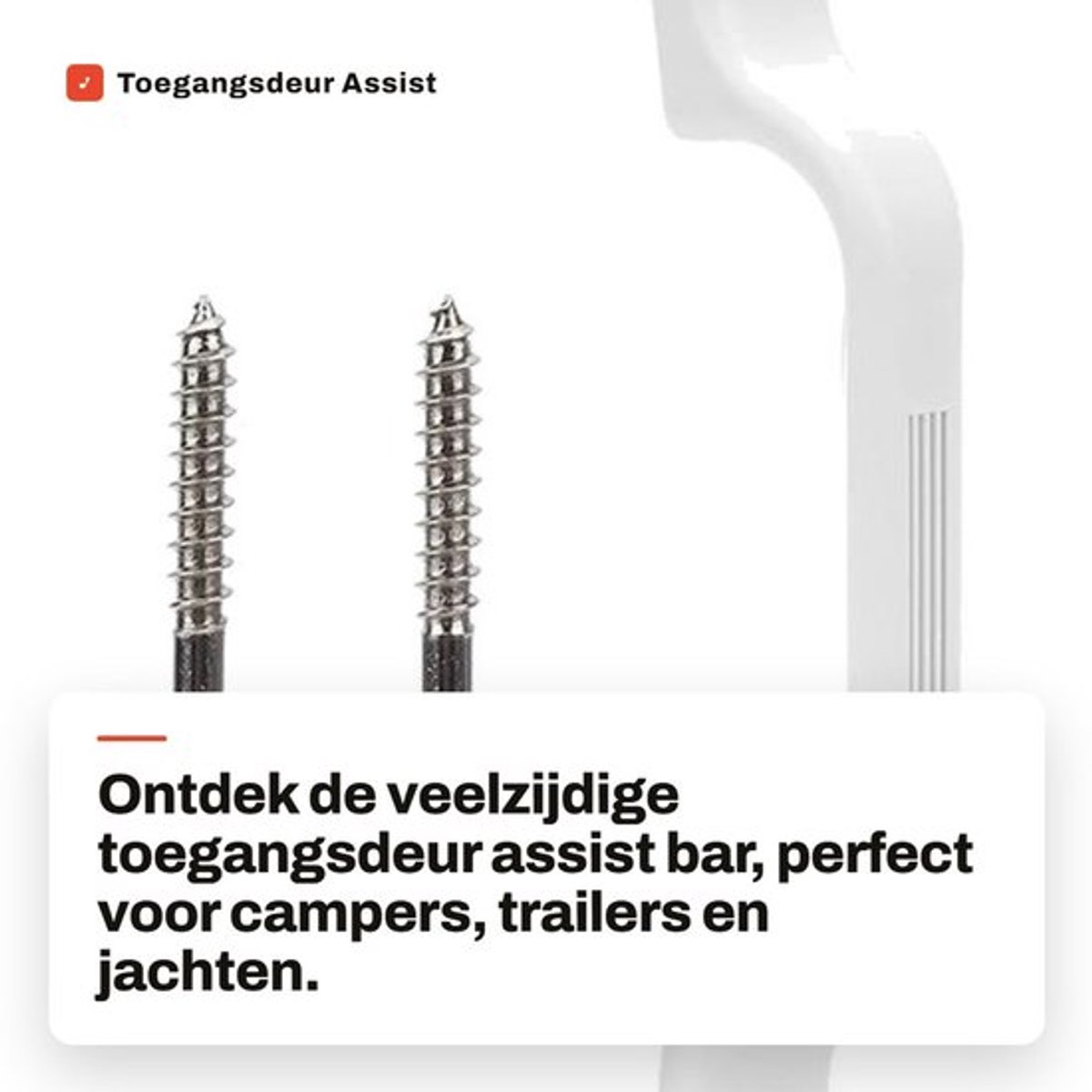 Handgreep 9.25in - Toegangsdeur - Assist Bar - Weerbestendig - Slagvast - Eenvoudig te installeren - Deurgreep