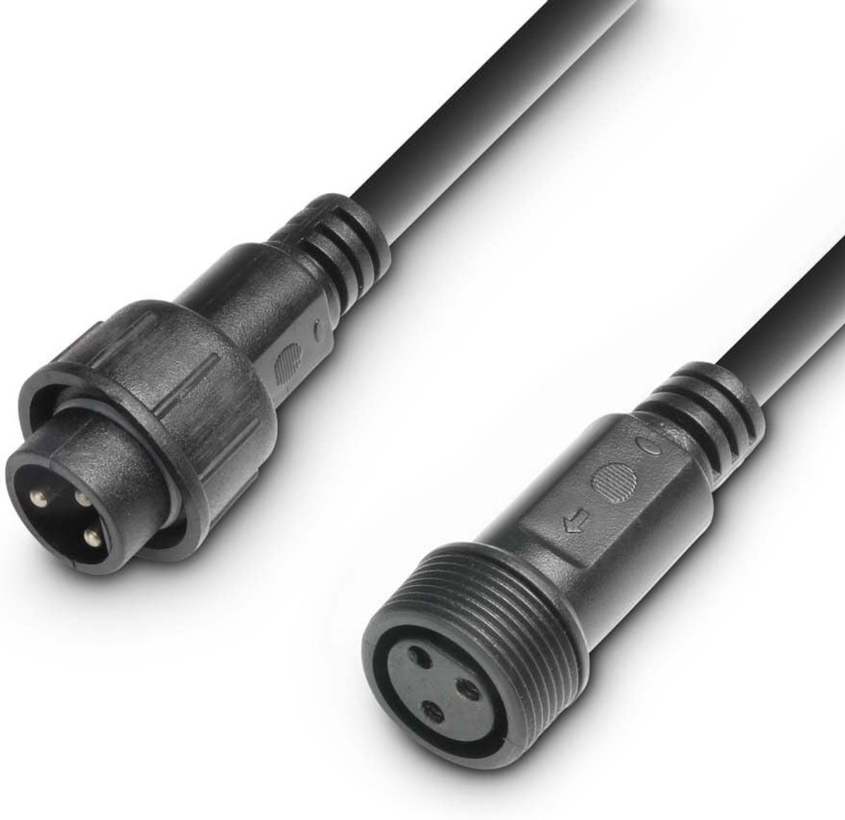 Krachtverlengkabel 20 meter IP65 voor Buiten en Evenementen