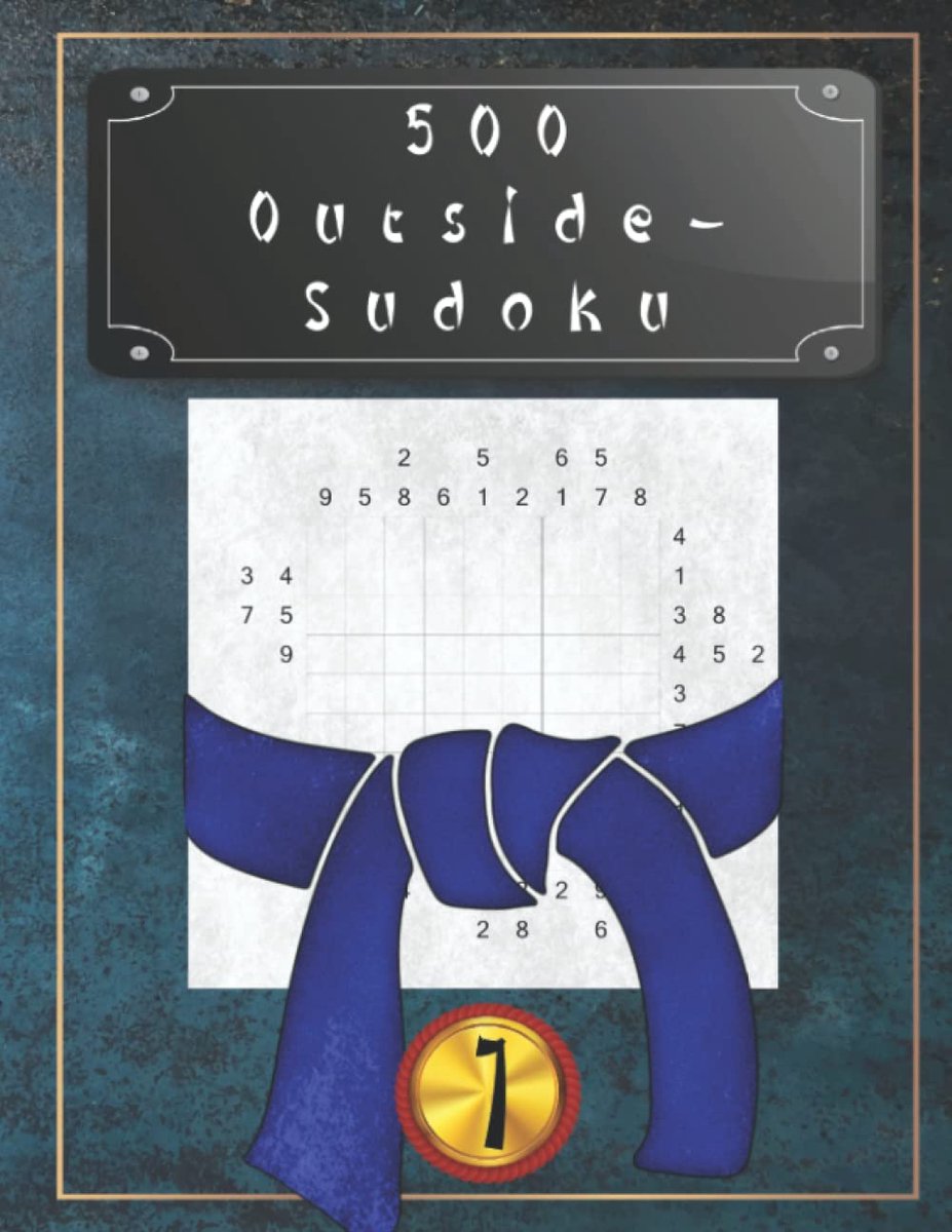 SnelShoppen - 500 Outside Sudoku Vol. 1: Moeilijke Japanse Puzzels voor Hersenkrakers en Hersentraining - Ideaal voor Puzzelliefhebbers